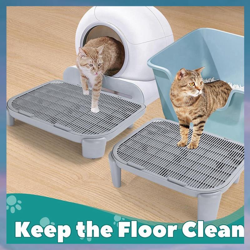[hotkeystore.] Adjustable Cat Ramp for Litter Box Elevated Cat Litter ...