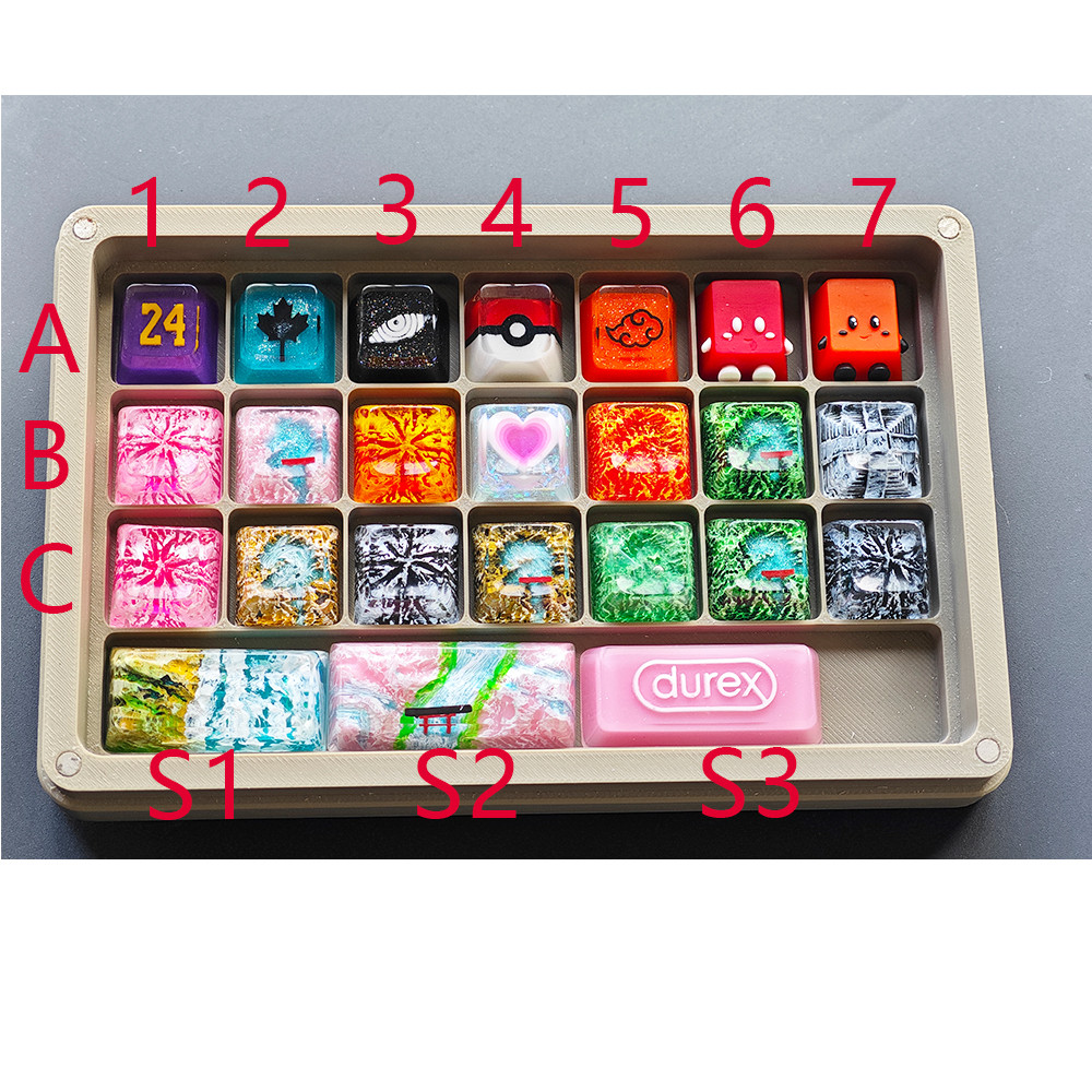 keycaps custom keycaps Mechanical Keyboard Unique Resin Keycap Tail Goods Clearance Weekly ...