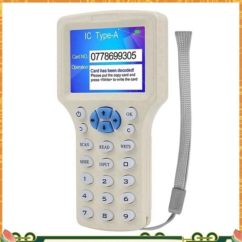 RFID Smart Card Reader RFID Duplicator 125K 13.56MHz IC/ID Key Writer ...