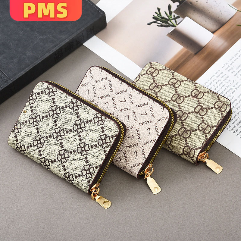 POPMAKER SHOP Dompet Kartu K04 Dompet Kartu Import dengan Lidah Desain Minimalis & Murah untuk Wanita Slot Kartu Lengkap​ COD