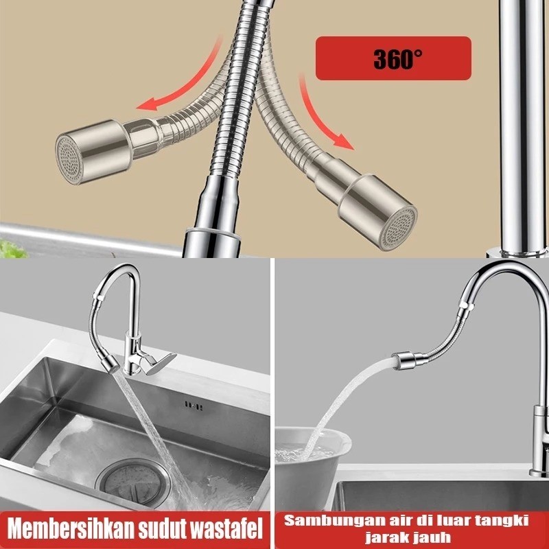 AFL SAMBUNGAN KRAN BESI FLEKSIBEL - Gambar 3