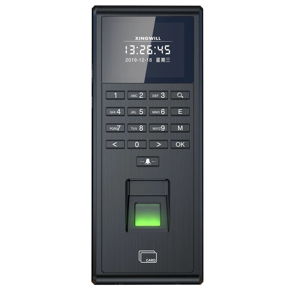Fingerprint Time Attendance Machine Rfid 125khz Smart Door Access ...