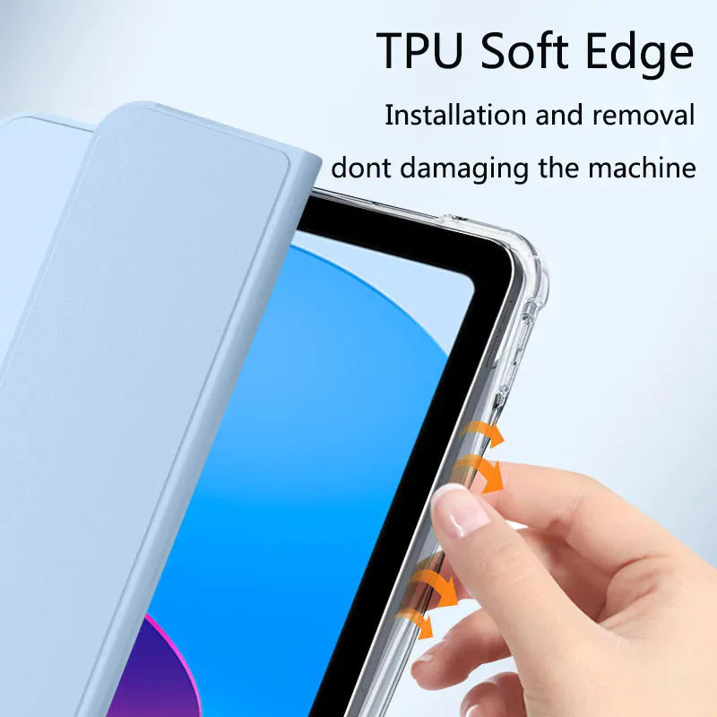 Flip Case Cute Puppy For iPad Gen 11 A11 / Gen 7 8 9 6 5 / Air 4 5 6 Pro 11" / Mini 4 5 6 7 TPU Soft Side Cover With Pen Slot - Gambar 2