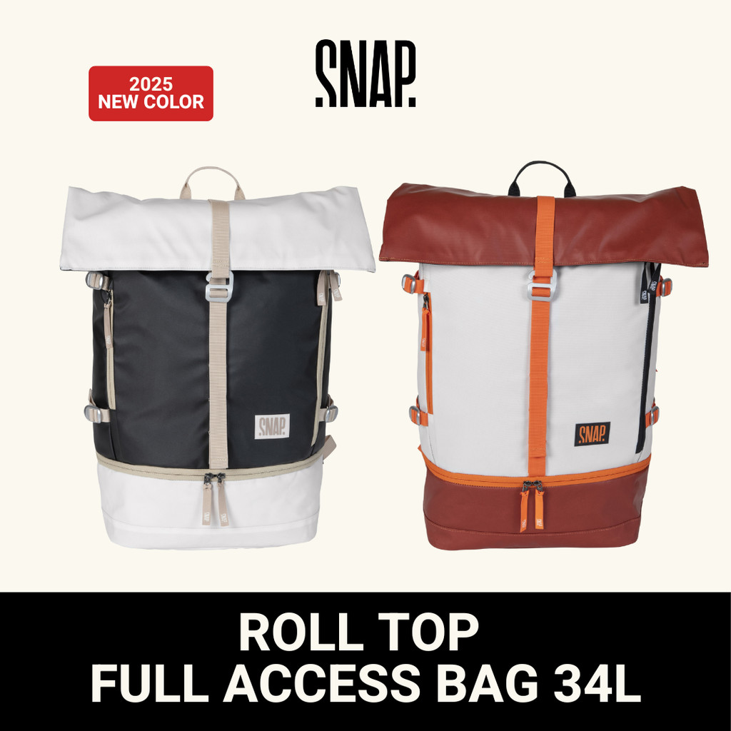 SNAP Climbing Roll Top Full Access Bag Backpack 34L (2025 Color ...