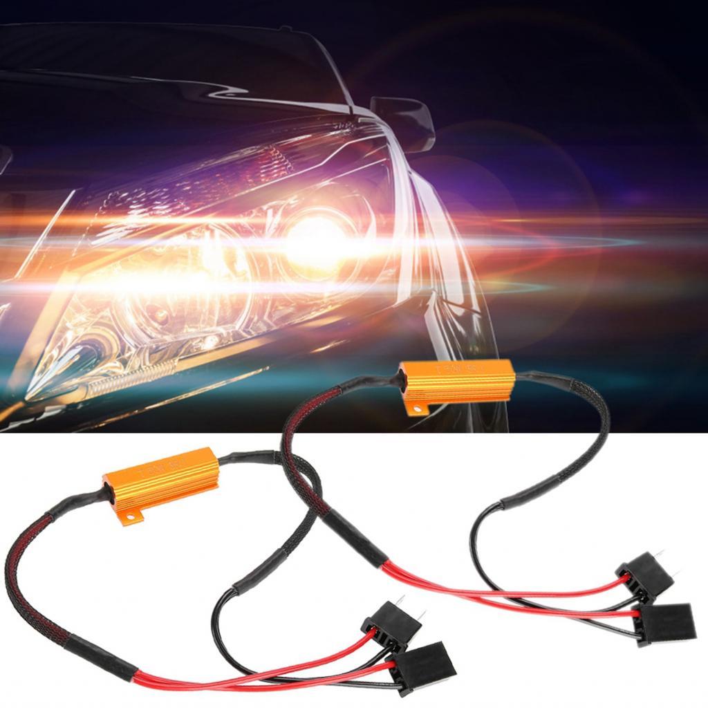Phoenixshop 2 Pack LED Decoders Anti Flicker Harness Load Resistor Car ...