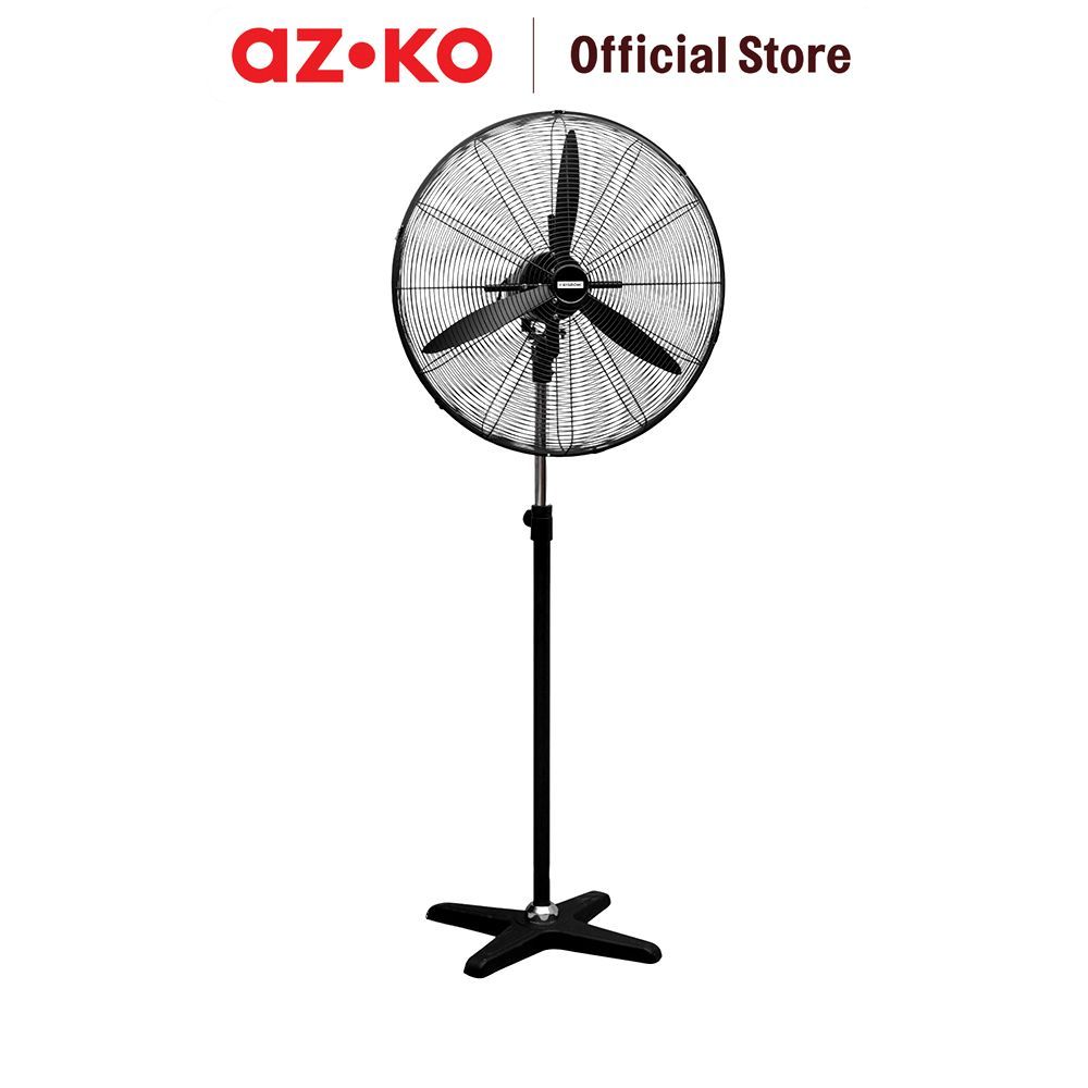 AZKO Krisbow Kipas Angin Berdiri Industrial 30 Inch 220 Watt - Hitam Standing Fan Kipas Lantai Floor Fan - Gambar 2
