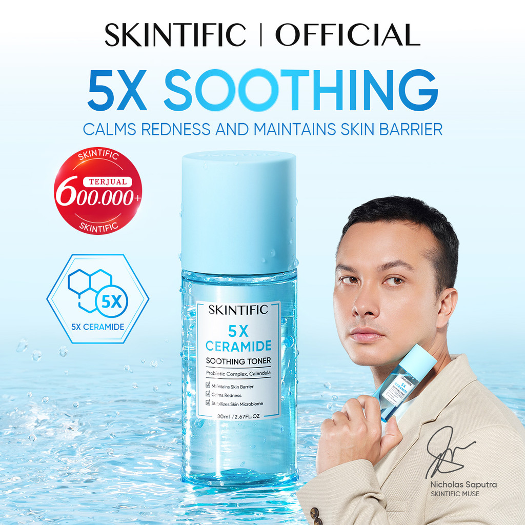 Skintific 5X Ceramide Soothing Toner 80ml
