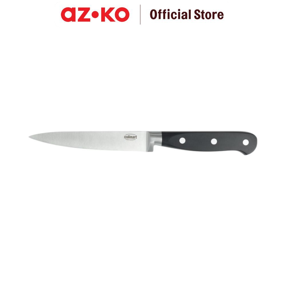 AZKO Culinart 5 inci Pisau Serbaguna - Hitam Multifunctional Cooking Knife Alat Pemotong Serbaguna Piso Tajam Kitchen Tools Peralatan Masak