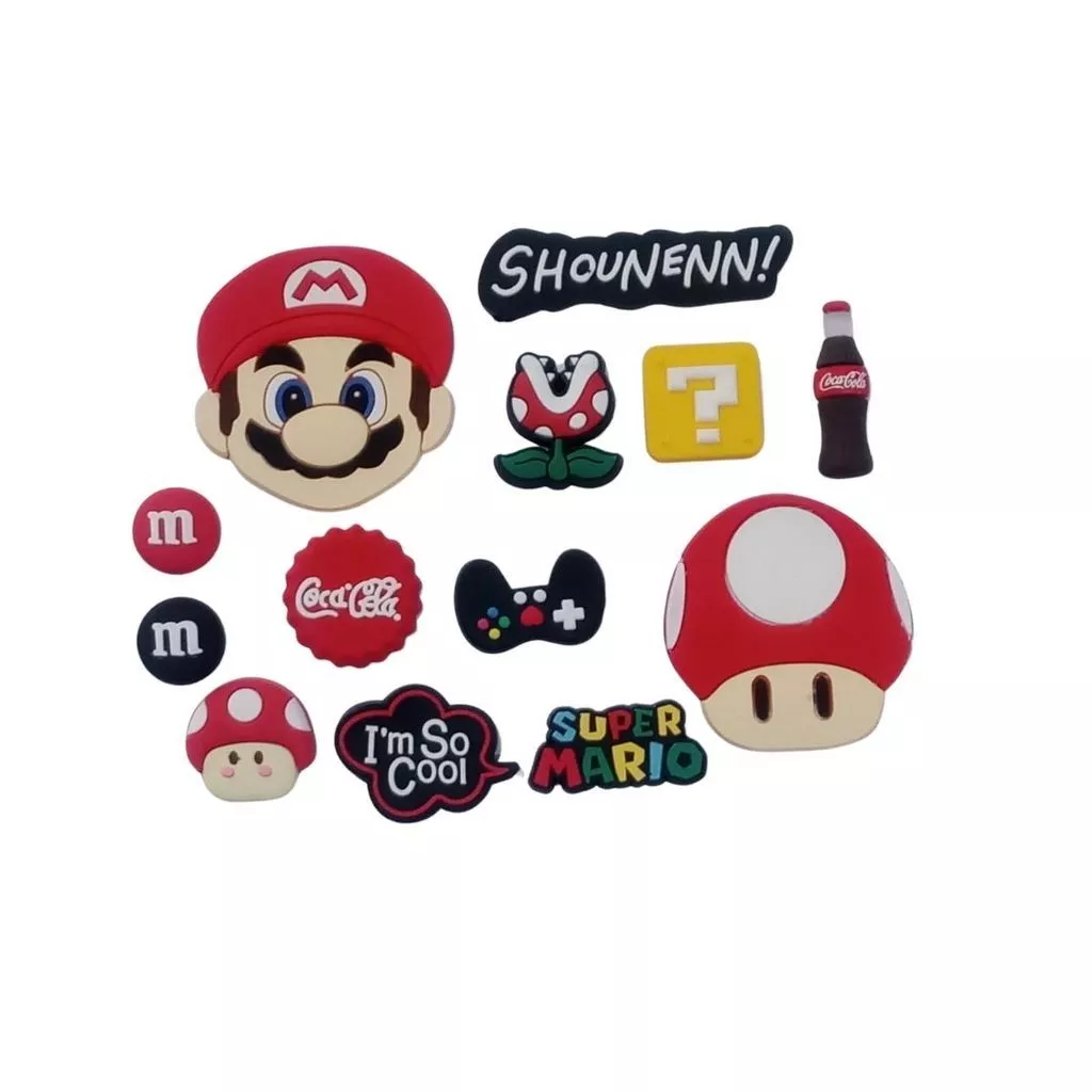 Case Leather Rotating 360 iPad Gen 11th Gen 10 10.9" Air 4/5/6 10.9" Pro 11 Inch Case Mini 1 2 3 4 5 6 7 3D Mario Stiker Stand Lipat Anti Gores Full Protection - Gambar 3