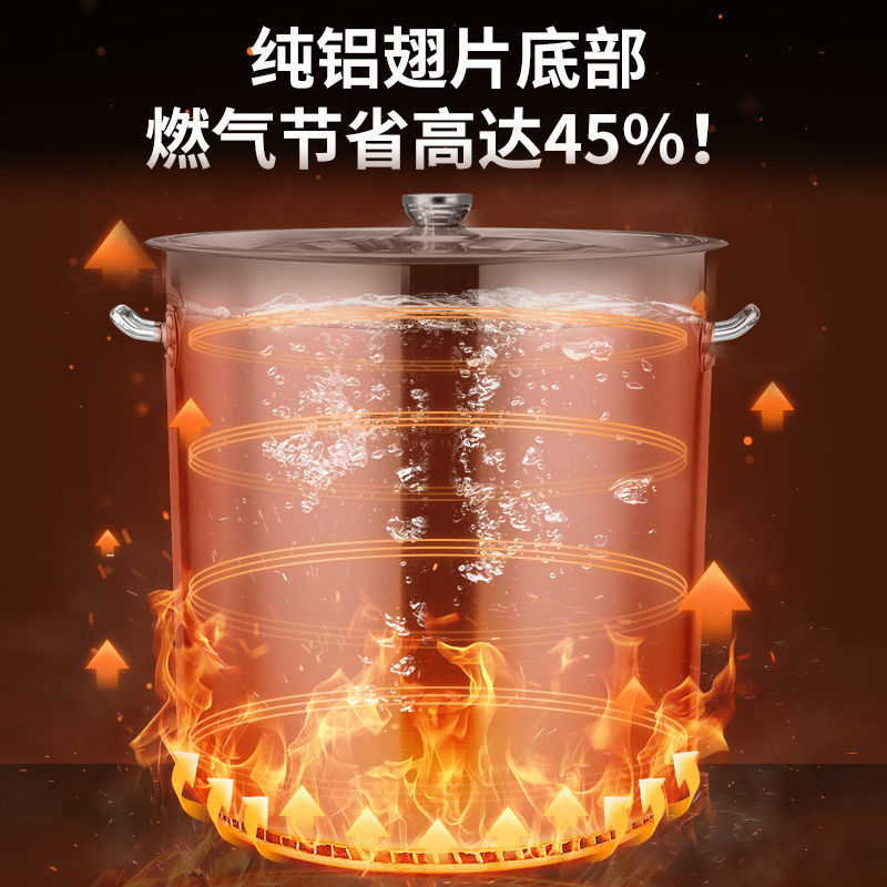 Fin Energy-Saving Braised Barrel Food Grade Stainless Steel Barrel with ...