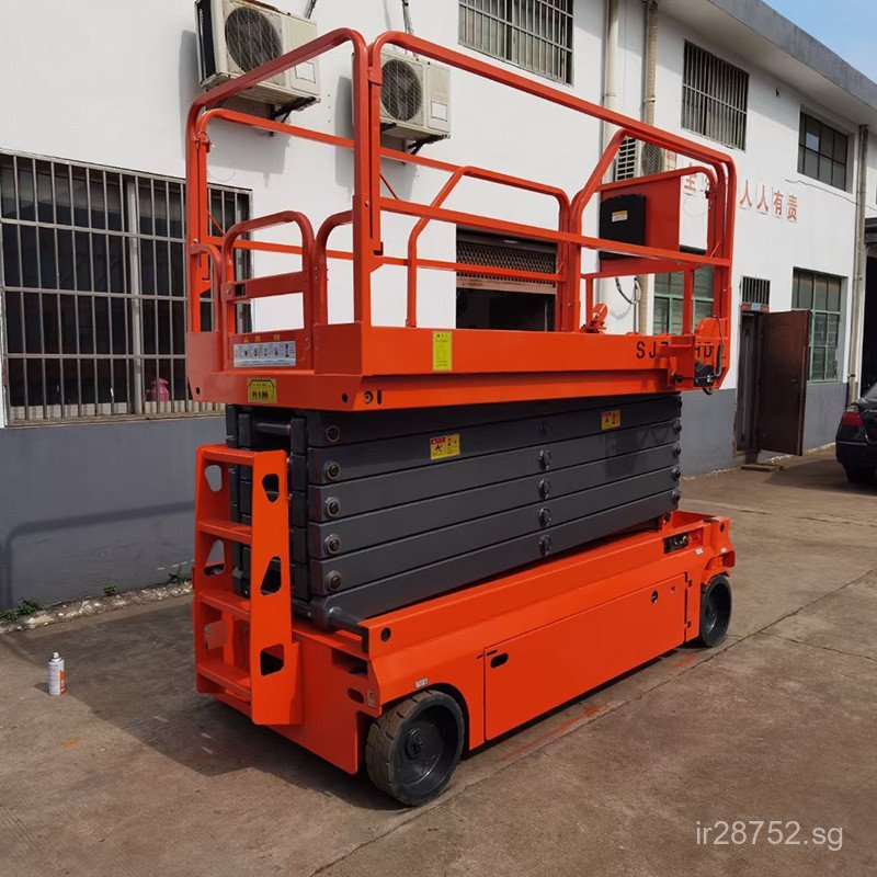 Hydraulic Walking Electric Scissor Lift High-Altitude Vehicle Platform ...