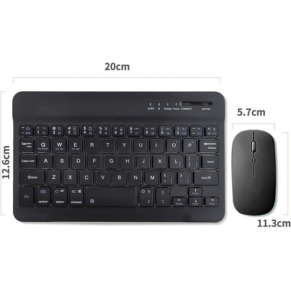 Universal Slim Bluetooth Keyboard Wireless Key Board for Windows ...