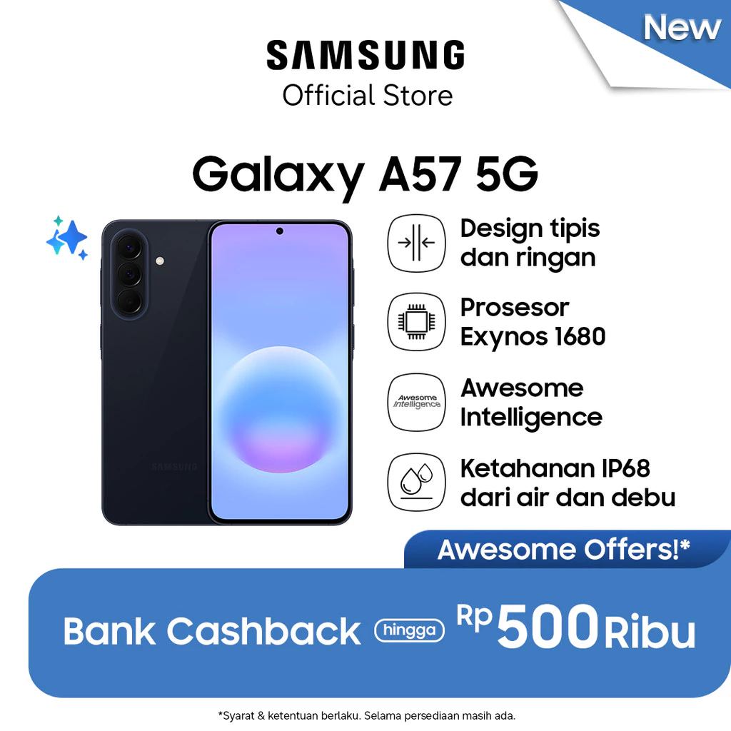 Samsung Galaxy A57 5G 12/256GB - Awesome Navy