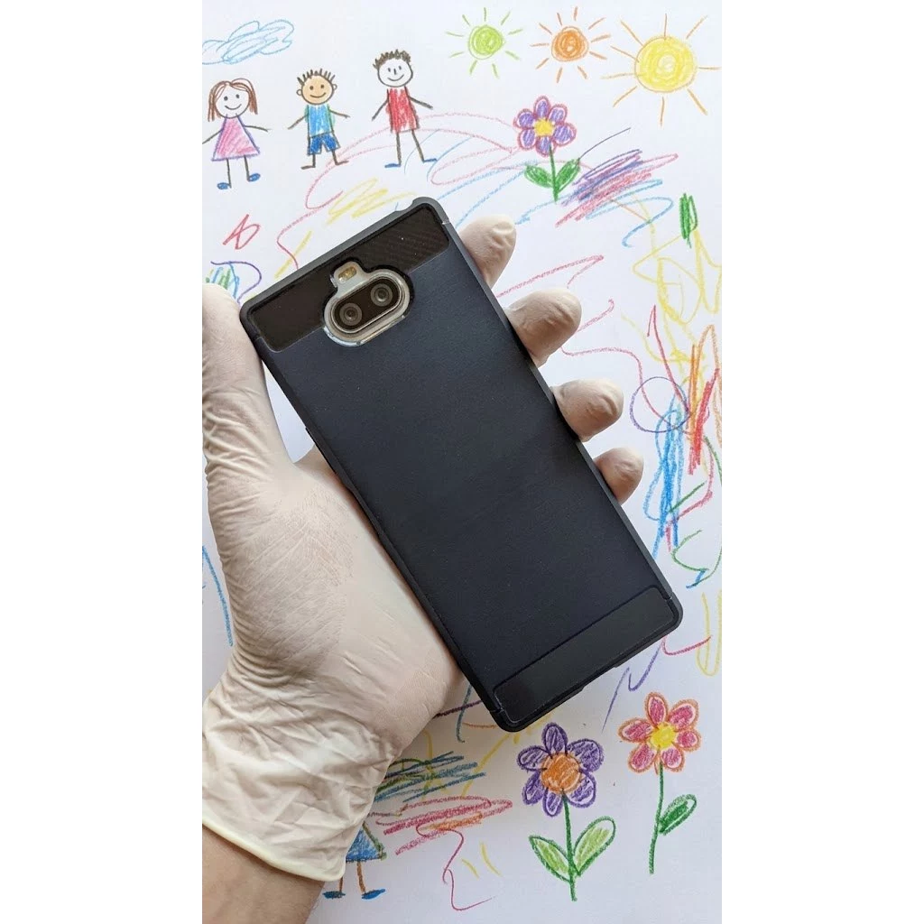 Case Fiber Carbon Casing Caseng Softcase SONY XPERIA 8 / SONY XPERIA 8 LITE / Sony Xperia 20 Case Fiber Carbon Casing Caseng Softcase SONY XPERIA 8 / SONY XPERIA 8 LITE / Sony Xperia 20