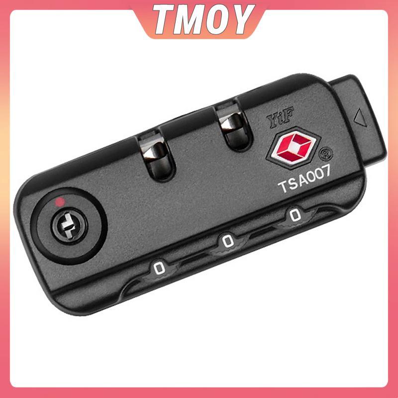 TMOY Customs Lock TSA007 Authentication Password Lock Fixed Safety Lock ...