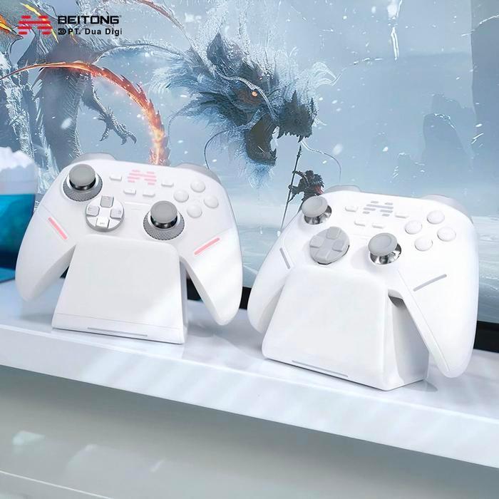 BEITONG Wireless Magnetic RGB Charger Dock Auto On Off - Gambar 4