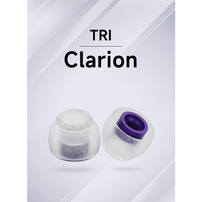TRI Clarion Eartips Upgrade Silicone Eartips for IEM Earphone - Gambar 2
