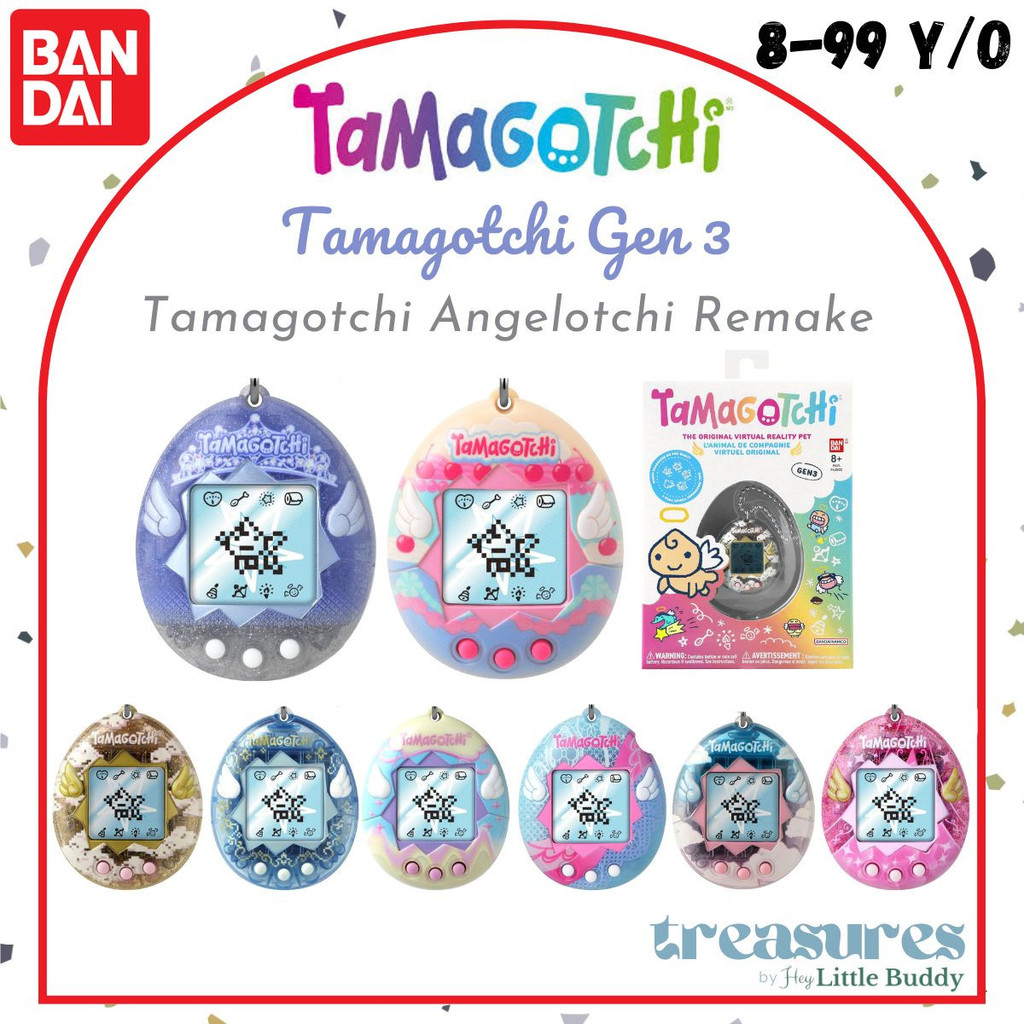 Tamagotchi Gen 3 Angelgotchi Remake Generation 3 Gen3 Original Bandai ...