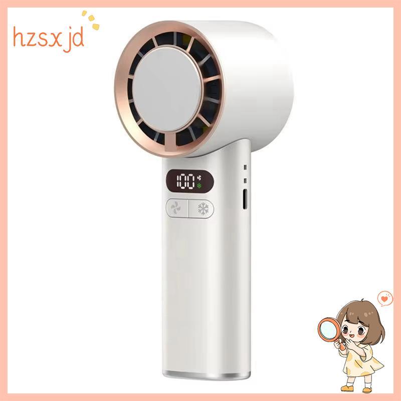 Mini Rechargeable Handheld Fan Portable Instant Cooling Desktop Fan ...