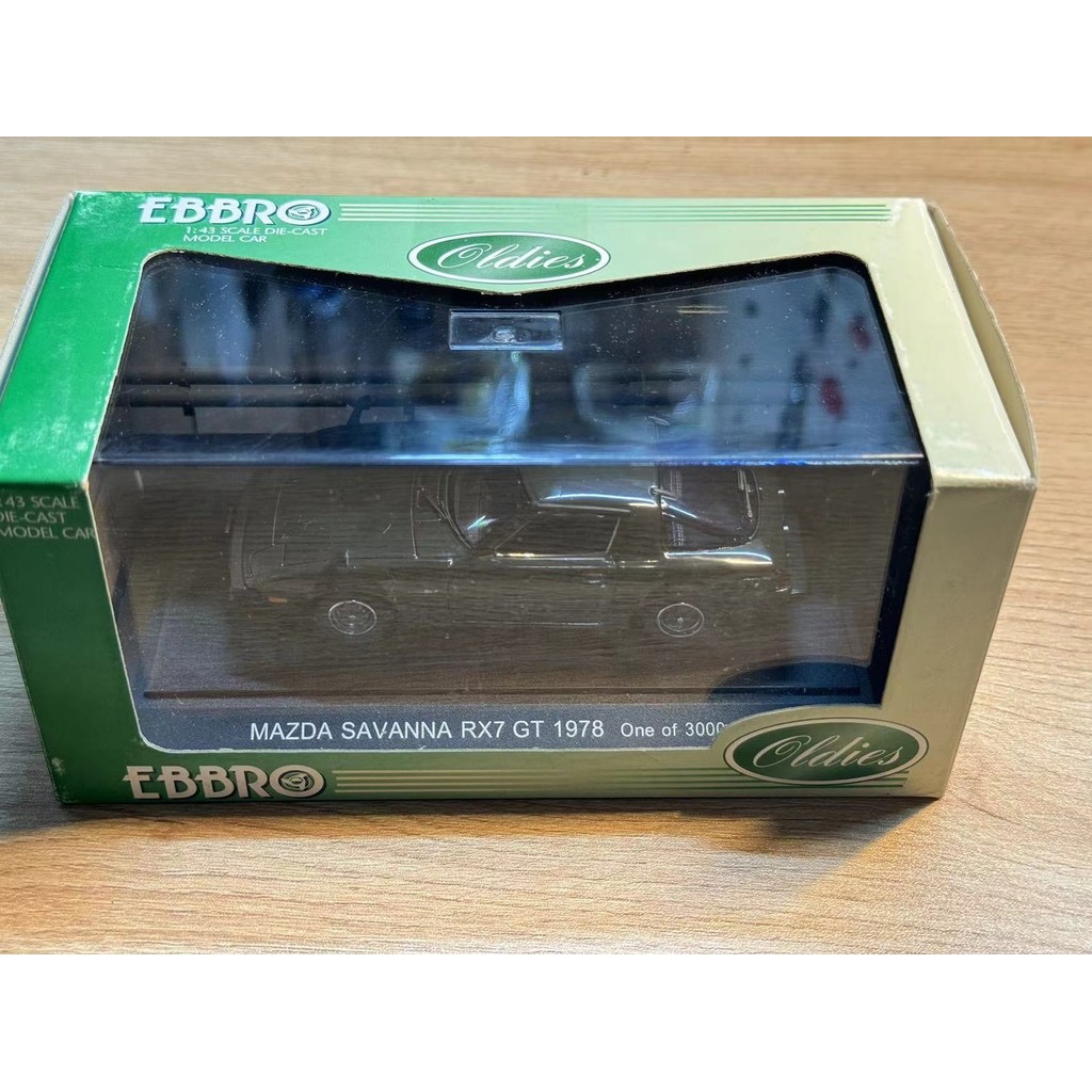 EBBRO 1: 43 Mazda savanna RX7 GT Black Out of Print Old Goods, Original ...