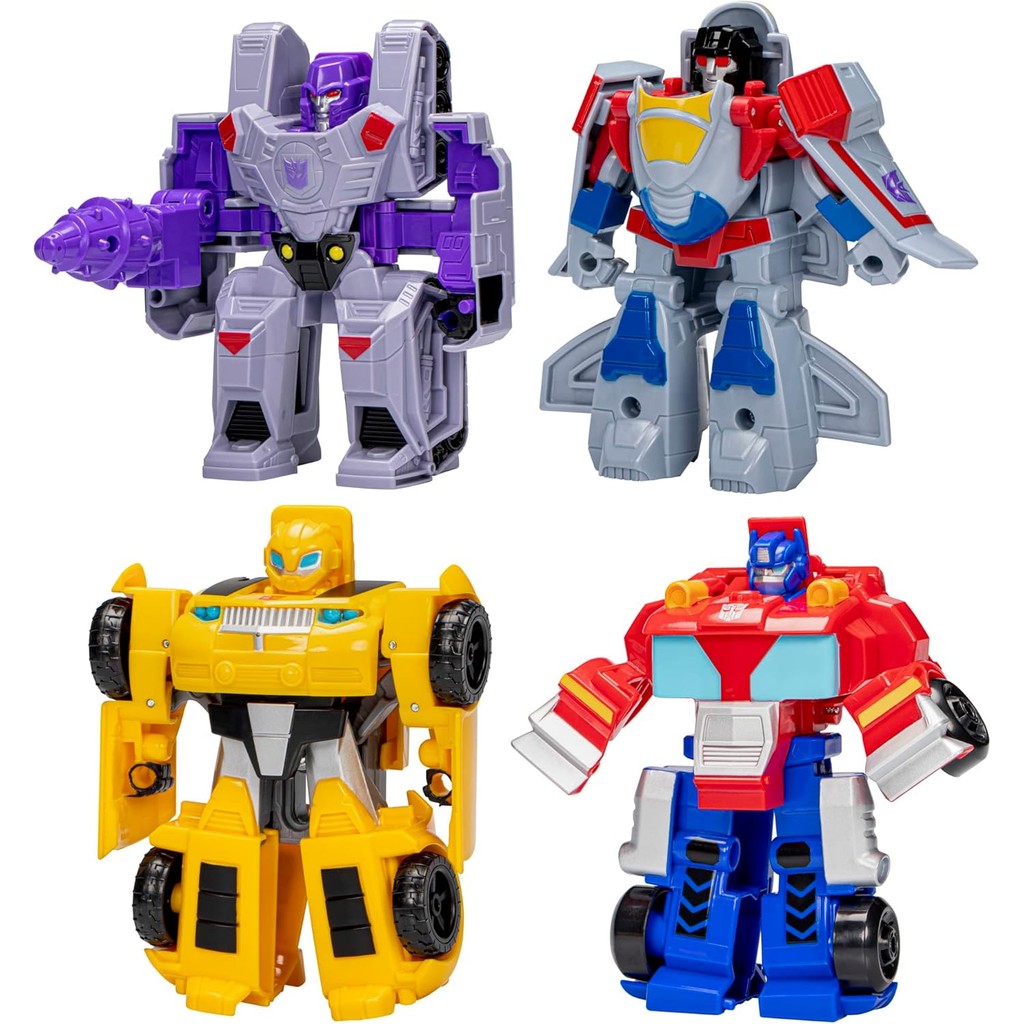 Transformers Heroes Vs Villains 4-Pack main image 0