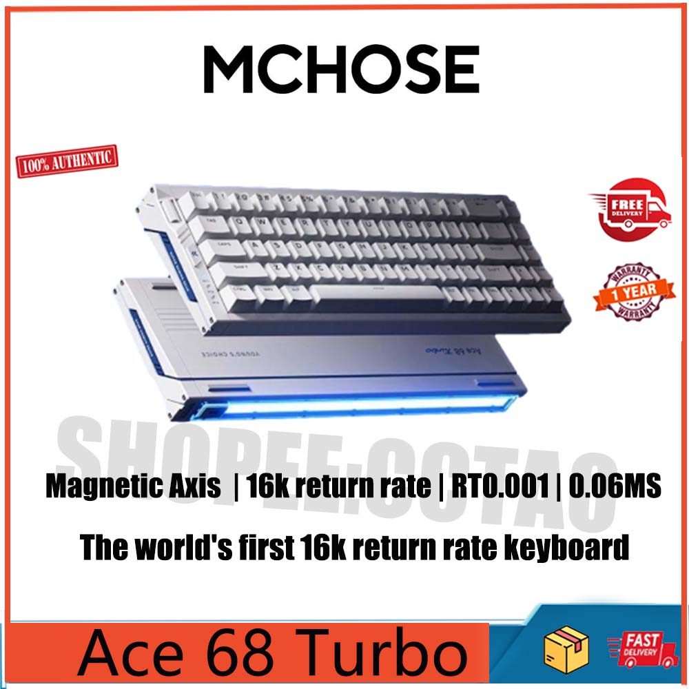 maoxiaoshan6 MCHOSE Ace 68 Turbo High Performance All Aluminum RT0.001 Wired