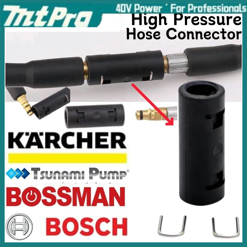 Water Jet High Pressure Hose Pipe Connector Extension Joint Adapter ...