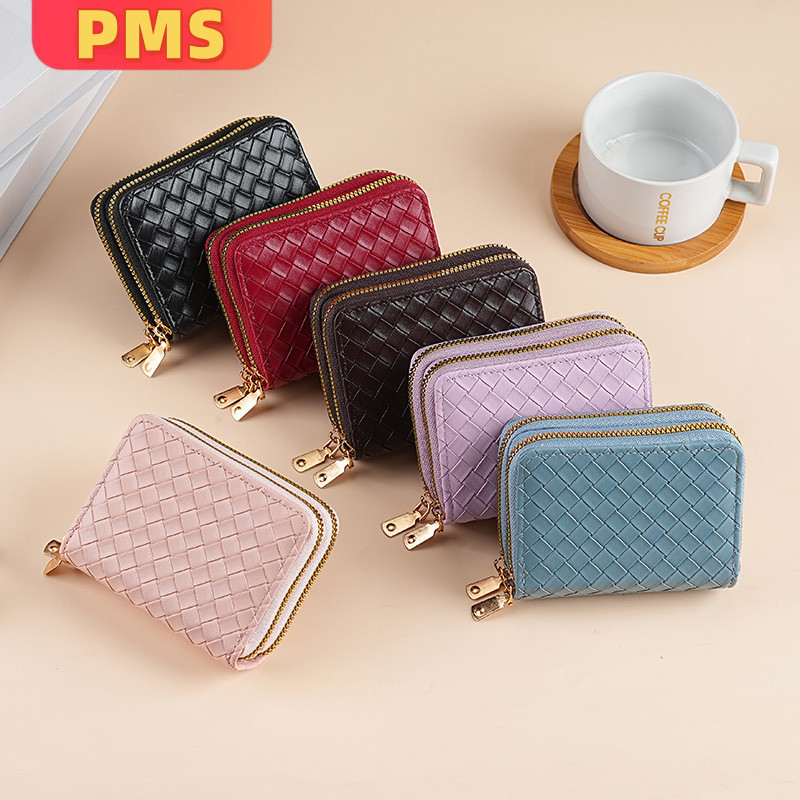 POPmaker Dompet Wanita Mini Anyam Multifungsi