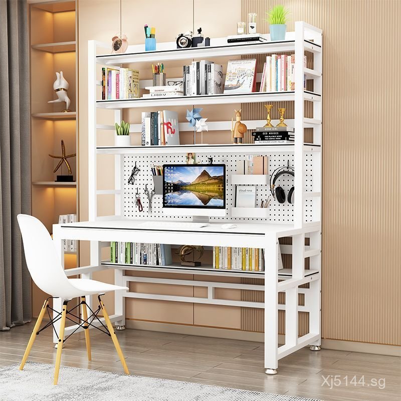 Perforated Board Desktop Simple Integrated Student Bedroom Desk ...