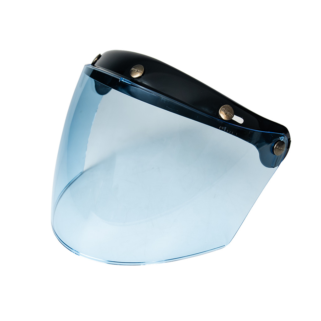 Cargloss Visor CFM - Kaca Helm Flat Blue - Gambar 3