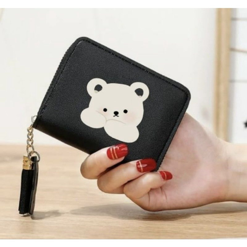 ​POPmaker shop Dompet Kartu Wanita A39 Import Motif Animal Multifungsi COD - Gambar 4