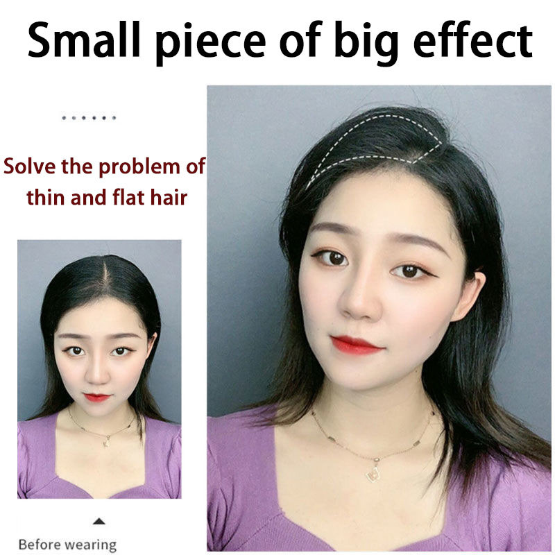 SeeVibe Suhu Tinggi Sutra Mini One Piece Rambut Pad - Gambar 3