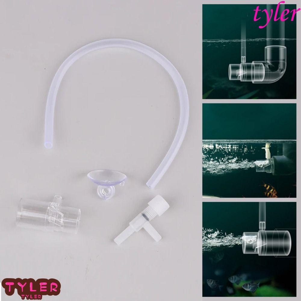 TYLER Fish Tank Filter Outlet, Acrylic Clear Increasing Oxygen, Durable ...