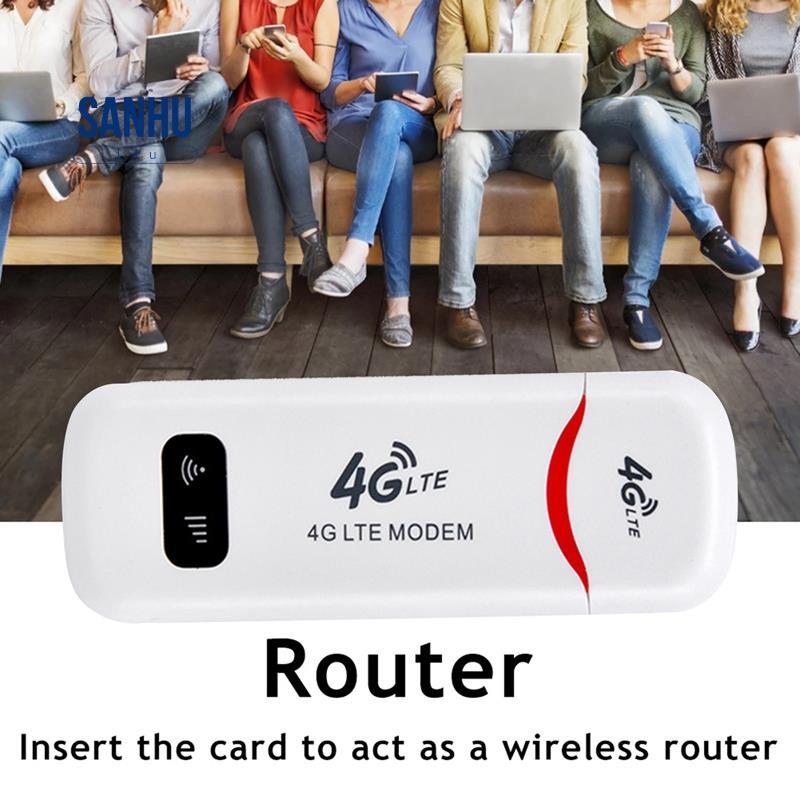 150Mbps 4G LTE USB Router Car Portable Mobile 4G USB Dongle Modem ...