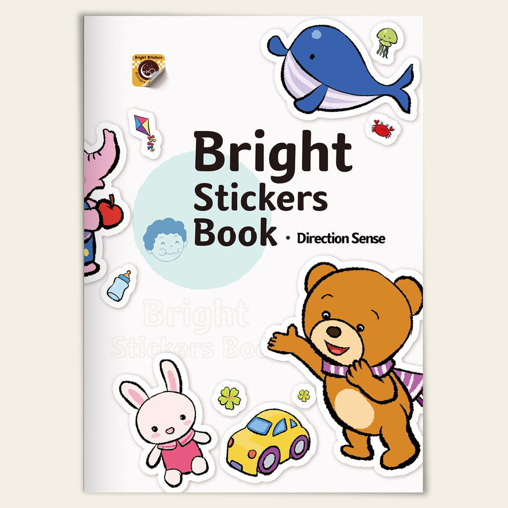 Bright Reusable Sticker Book for Toddlers (3rd Edition, Book 4 ...