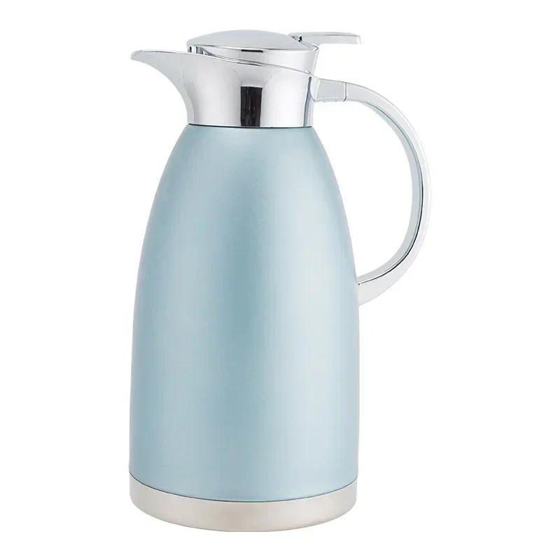 High Capacity Vacuum Insulation Pot 304 Stainless Steel Thermos Bottle Water Jug Double Layer Insulated Coffee Pots Tea Kettle - Gambar 3