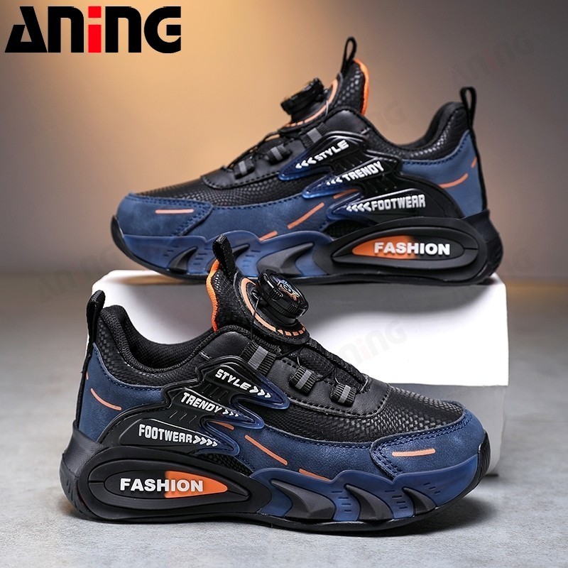 ANINGBOY-Sepatu anak laki laki Sepatu sneakers anak laki laki Sepatu siswa sekolah dasar dan menengah
