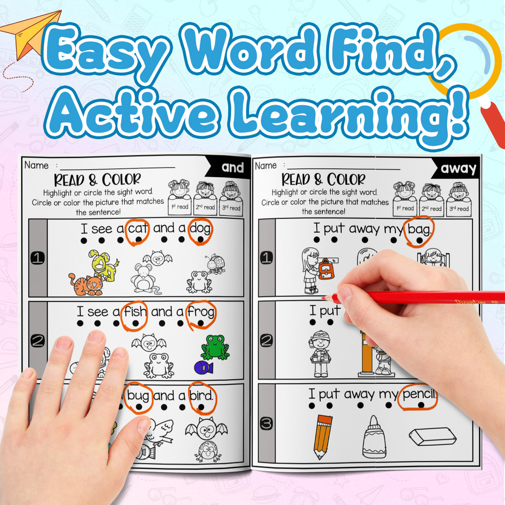 Sentence Workbook Set for Kids (3rd Edition) | Read, Trace & Write ...