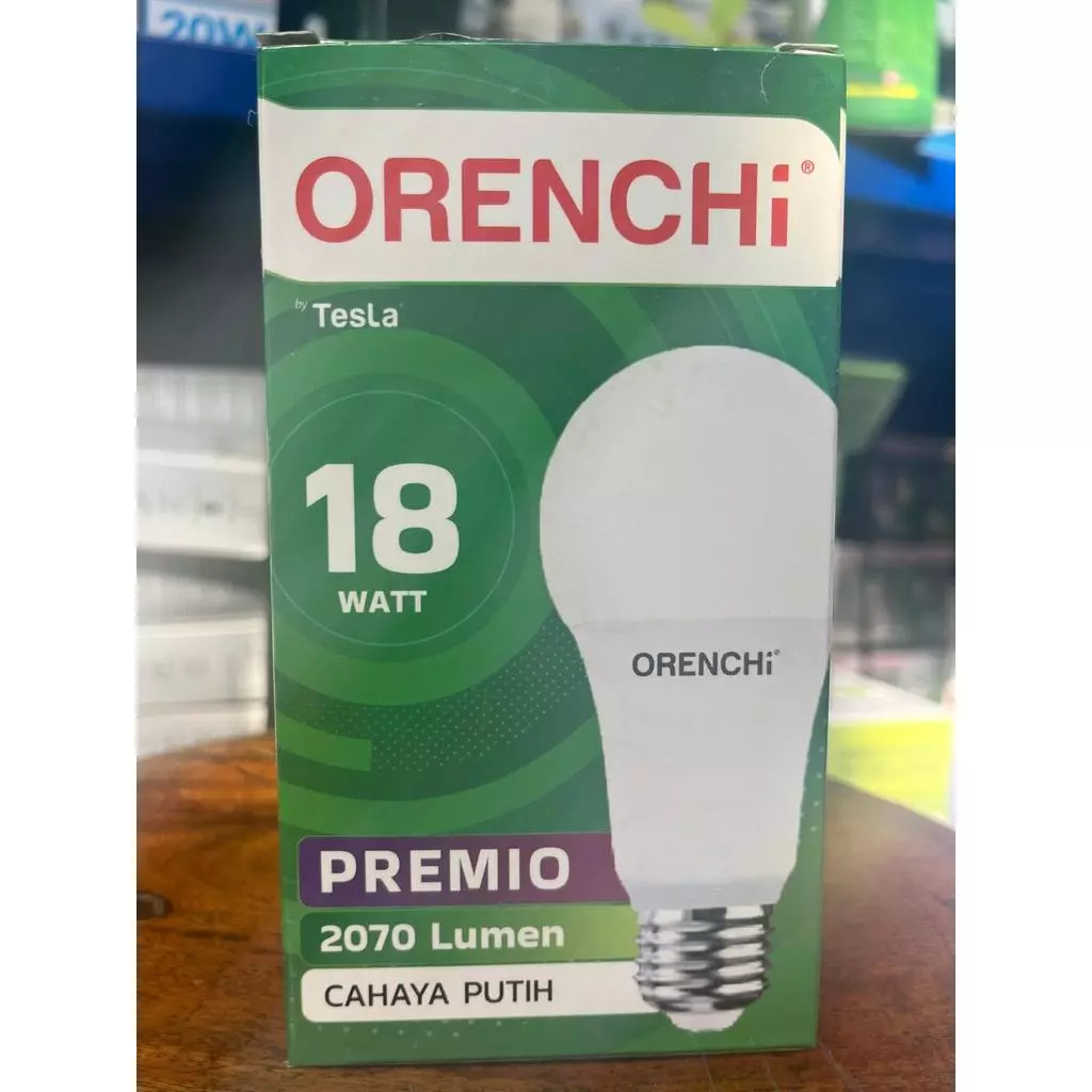 (BUBBLEWRAP) 18 WATT / BOHLAM LAMPU LED ORENCHI PREMIO GARANSI 1 TAHUN