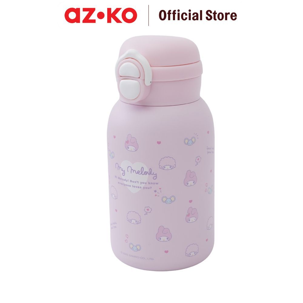 AZKO Sanrio Botol Vacuum Flask Stainless Steel 316 500 ml Vacuum Flask Bottle Botol Vakum Thermal Insulated Drink Container Travel - Gambar 2