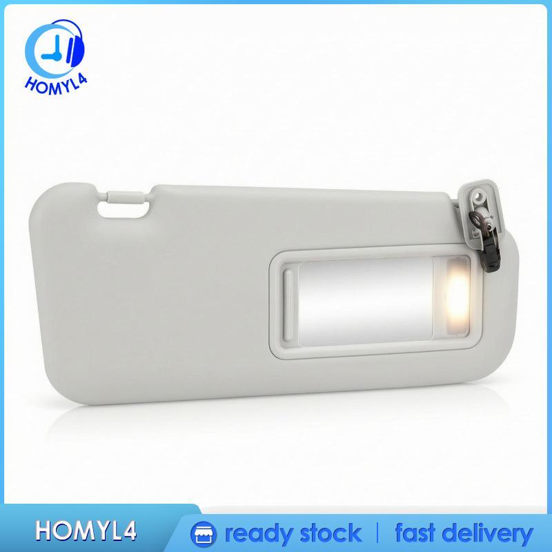 [Homyl4] Auto Sun Visor Anti Glare Molded Body Lighted Compact Mirror ...
