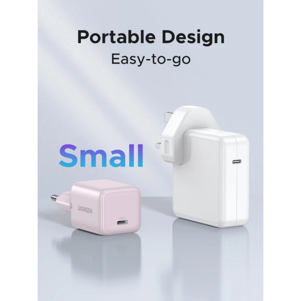 UGREEN Adaptor Kepala Charger Fast Charging Type C 20W 30W 45W - Gambar 4