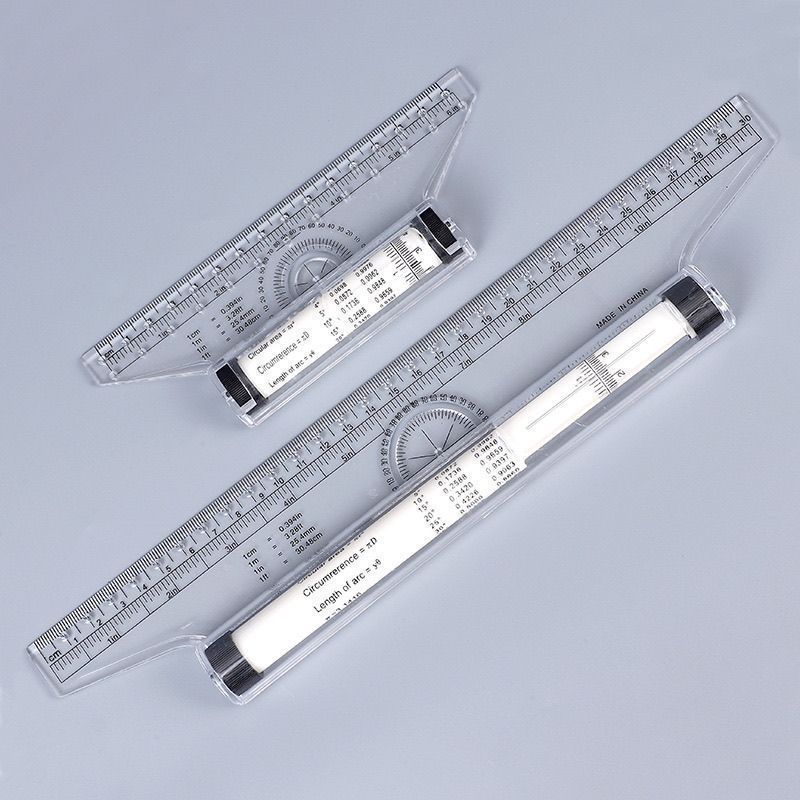Universal Ruler Pulley Centering Parallel Ruler 15cm Drawing Compass ...
