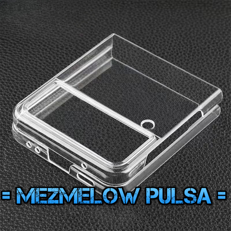 Acrylic Mika Caseng Casing Hard Case Transparant Case SAMSUNG Z FLIP 4 - Gambar 3