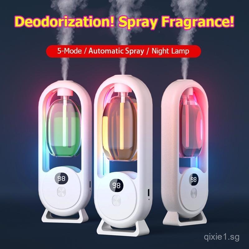 Aroma Diffuser Automatic Perfume Humidifier Essential Oil Rechargeable ...