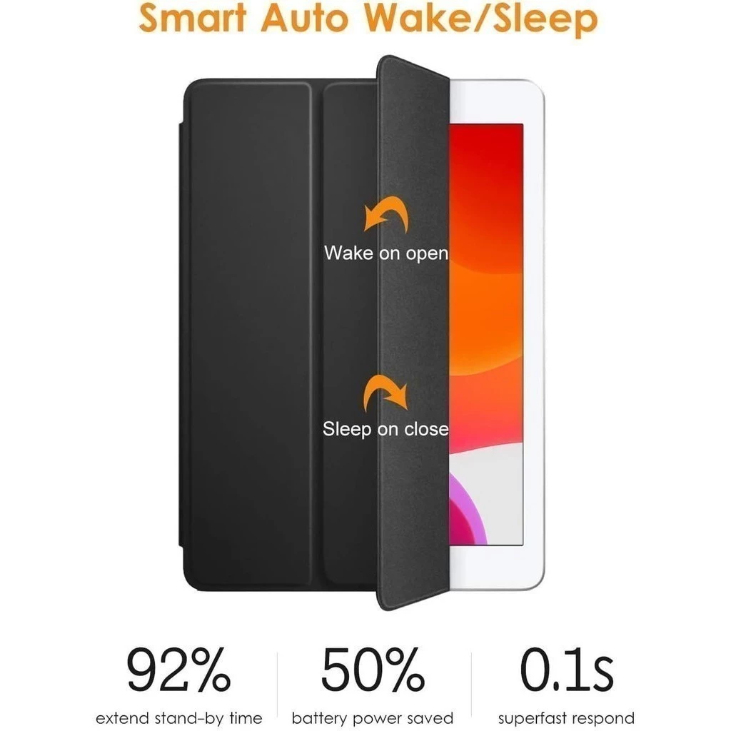 Big Cherry Pattren Cute For iPad Gen 11thn 10 9 8 7 6 5 / Air 4/5/6 Mini 1 2 3 4 5 6 7 Pro 11" Smart Cover Magnetic Auto Wake Up Trifold - Gambar 2