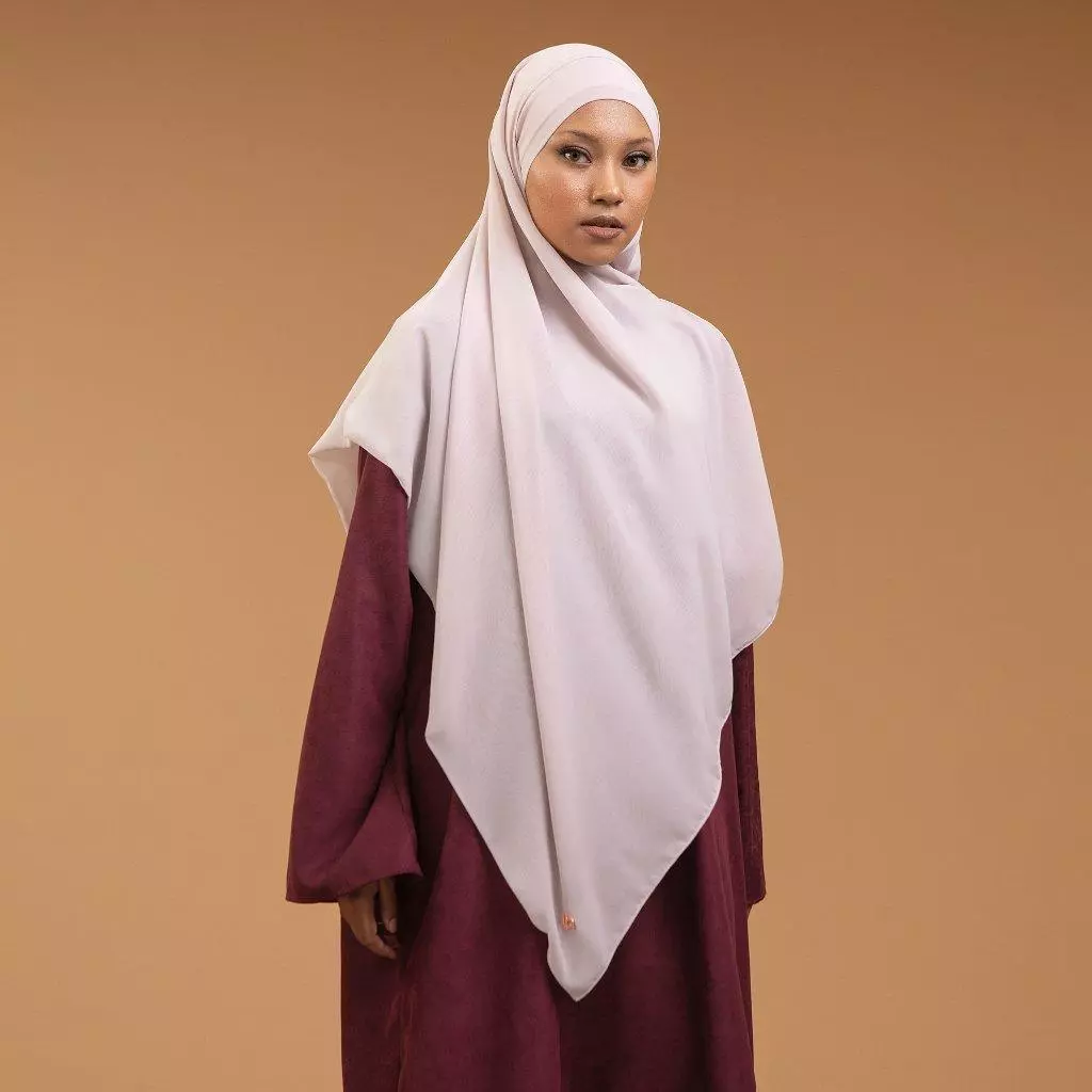 Lozy Hijab - Shafa Pashmina Bandana (Pashban Shawl Syari Bahan Shiffon Silk) - Gambar 3