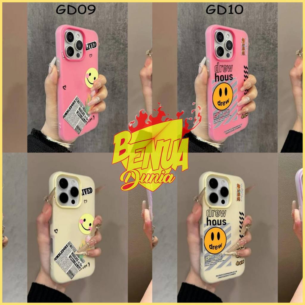 SOFTCASE JELLY LIQUID 3 IN 1 COLOR MOTIF EMOJI REALME C1 C2 C11 2020 C11 2021 C12 C15 C20 C21Y C25Y C30 C31 C33 C35 C51 C53 C61 C63 C71 C75 NOTE 50 60 -BD