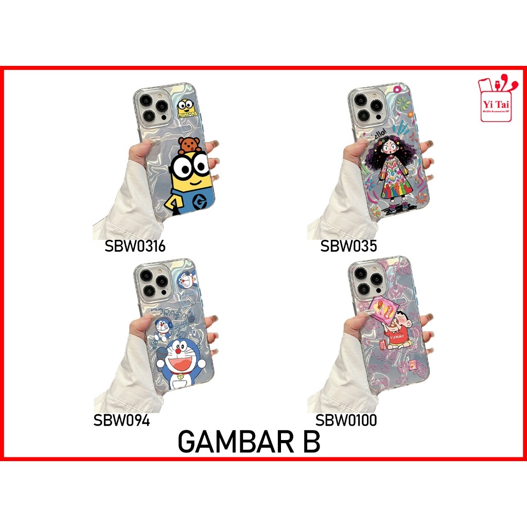 YI TAI - MC55 Case Motif Gambar B Infinix Hot 70 4G Note 60 60 Pro Smart 20