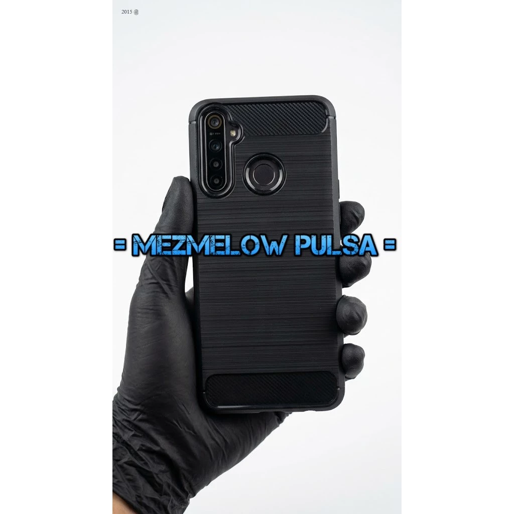 Silikon Fiber Carbon Case Softcase Case REALME 5 BIASA / REALME 5I Silikon Fiber Carbon Case Softcase Case REALME 5 BIASA / REALME 5I